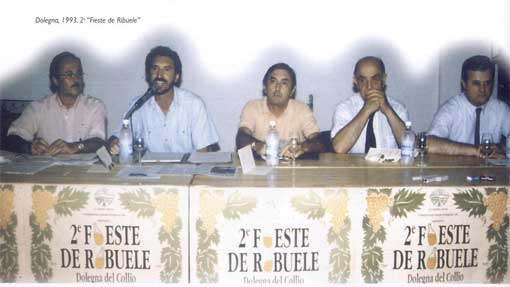 1993, Dolegna: seconda FESTA della RIBOLLA