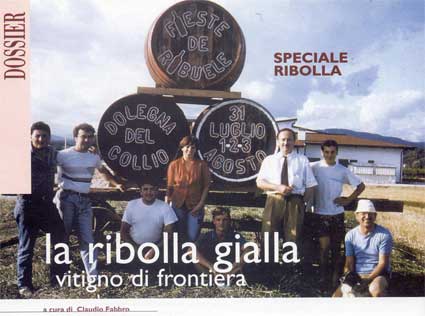 1992, Dolegna: prima Festa della Ribolla