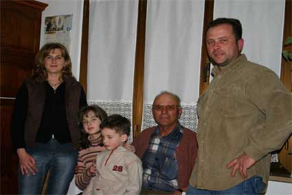 Damian, Luciano, Patrik, Karin e Monica