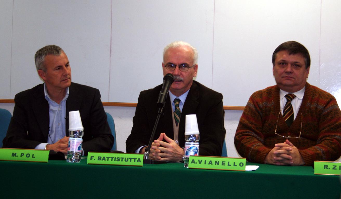 Zironi, Vianello, Pol (da destra)